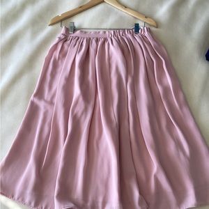 Women’s pink skirt